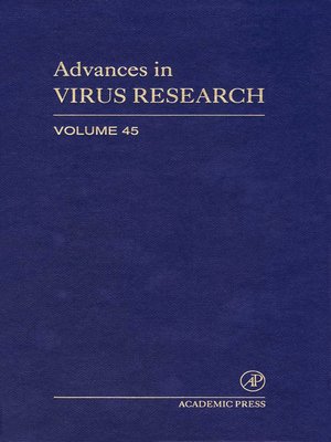 cover image of Advances in Virus Research